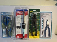 Weller W100PG Heavy Duty Electric Soldering Iron tool + Stained Glass Tools picture