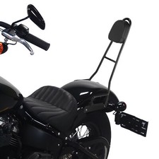 Tall Sissy Bar Passenger Backrest Fit For Harley Softail Street Bob FXBB 18-Up picture