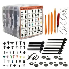 2275PCS Car Retainer Auto Fasteners Body Plastic Trim Clips Pin Rivet Bumper Kit picture