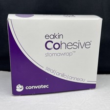 10 CONVATEC #839006 EAKIN COHESIVE STOMAWRAP  10 Seals New in Sealed Box picture
