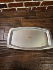 Vintage 1950s MIRRO Medallion MCM Atomic Starburst Serving Tray USA picture