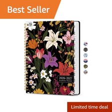 ZOTIA D-Lily Garden 6.3x8.5 Academic Planner 2026-2027 picture