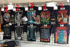 Megadeth North American 2026 Tour T shirt picture