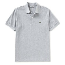 Lacoste Men's Short Sleeve PH4012 Cotton Logo Casual Polo Shirt picture