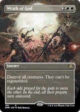 FOIL Wrath of God (Borderless) EN MTG Foil Dominaria Remastered - 416 NM picture
