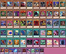 Yu-Gi-Oh Complete Joey Wheeler Deck Red-Eyes Black Jinzo Darkness Time Wizard picture
