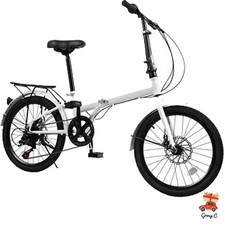 20 inch 7 Speed Folding City Bike Bicycle Folding Bike for Adults Lightweight picture