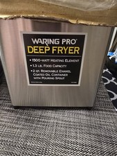 Waring Pro Professional 1.3 Lb FOOD Capacity Deep Fryer Silver picture