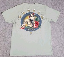 Sullen Art Collective Shirt Large Buckle Exclusive Green Tattoo Graphic Tee Mens picture