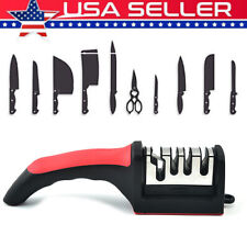 Knife Sharpener Professional Ceramic Tungsten Kitchen Sharpening System 4 Stage picture