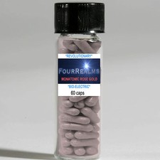 Monatomic Rose Gold Monatomic Gold Our most POTENT Ormus Stage 2* 300mg 60 Caps picture