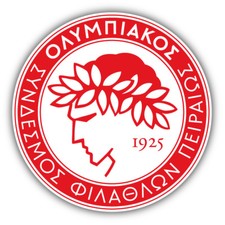 Olympiacos FC Greece Soccer Football Car Bumper Sticker Decal 5'' x 5'' picture