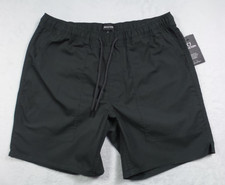 Brixton Shorts Mens Size Medium Black Everyday Coolmax Stretch Comfort NWT picture