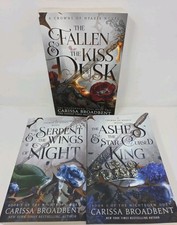 The Nightborn Duet A Crown Of Nyaxia Books 1 & 2 Shadowborn #2 Carissa Broadbent picture