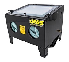 JEGS Bench Top Sandblast Cabinet 15-25 cfm @ 40-120 psi [Black] picture