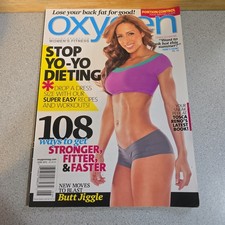 2012 June Oxygen Magazine Chady  Dunmore Cover Jamie Eason Column 2012 Arnold picture