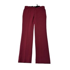 Theory Izelle P2 Regent Crepe Burgundy Dress Pants Womens Size 2 W30 L29 picture