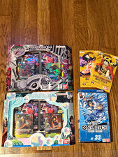 Bandai One Piece Card Game Illustration Box + The World's Strongest + ST-33 picture