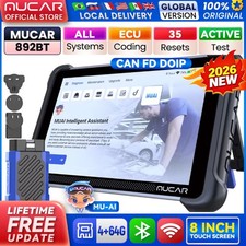 Mucar 892BT Car Diagnostic Tool Bidirectional OBD2 Scanner 35+ Reset AI Assisted picture