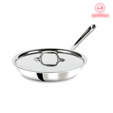 All-Clad D3 Stainless Steel 3-Ply Bonded 10-Inch Fry Pan Skillet with Lid picture
