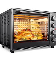 Patbrela 34 QT Super-Large Air Fryer Toaster Oven Countertop Convection Black picture