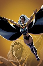 X-Men (7th Series) #21C VF; Marvel | 1:100 Variant J. Scott Campbell Storm - w/B picture