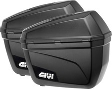 GIVI E22N Monokey Cruiser Side Cases 22L Pair Matte Black Polypropylene picture