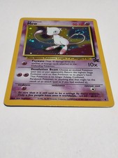 Mew - Pokemon TCG - WOTC Black Star Promo No. 9 - Holo - 2000 Vintage - NM Swirl picture