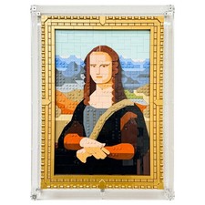 Wall Mounted Display Case for LEGO® 31213 Art Mona Lisa picture