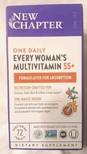 New Chapter One Daily Every Woman's 55+ Multivitamin 72 Tablets Exp 12/27 picture
