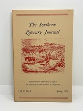 The Southern Literary Journal Vol VI No 2 • 1973 picture