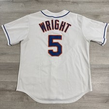 David Wright Jersey New York Mets Vintage Majestic Men’s Large White MLB picture