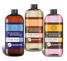 Colloidal Silver, Gold and Copper 60PPM Bundle (Three 36.5oz Bottles) picture