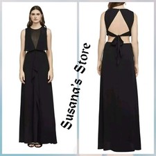 NWT BCBG MAXAZRIA SIZE  4 FIONA OPEN BACK GOWN MAXI DRESS MSRP $298 picture