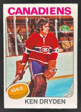 1975-76 O-PEE-CHEE KEN DRYDEN #35 MONTREAL CANADIENS picture