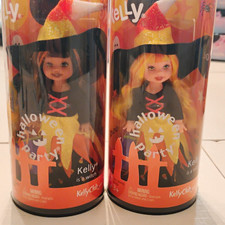Mattel Kelly Club Happy Halloween Party Kelly Witch Dolls Lot of 2 4in Unopened picture