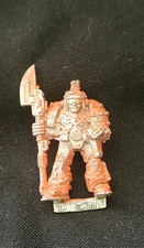 Warhammer 40k Rogue Trader Thunder Warrior Armour Space Marine Mark 1 Halbred  picture