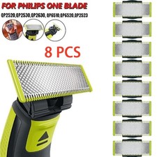 2/4/8PCS Replacement Blades For Norelco OneBlade QP210/80 QP2520 /QP6510 /QP6520 picture