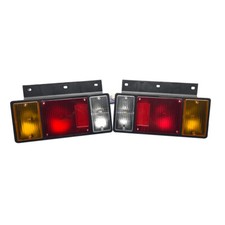Pair Left&Right Tail Light Rear Lamp For Isuzu NPR NQR NRR FSR FRR 1987-2020 picture