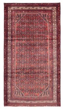 Vintage Hand-Knotted Area Rug 5'3