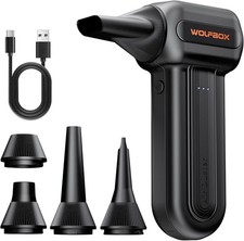 WOLFBOX MF60 Electric Air Duster-Mini Blower Turbo Fan for PC, Toys and Car picture