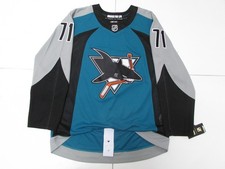 CELEBRINI SAN JOSE SHARKS HERITAGE 2.0 FANATICS PREMIUM HOCKEY JERSEY SIZE 50 picture
