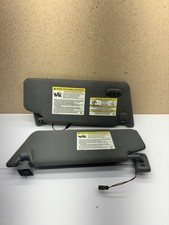 OEM 2009-2012 Ford F-150 3.5L Overhead Pair Garage Door Light Sun Visor w/ homel picture