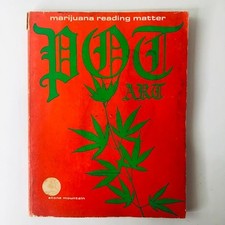 Marijuana Reading Matter POT ART for Pot Heads Stone Mountain Weed Book 1970 1st picture