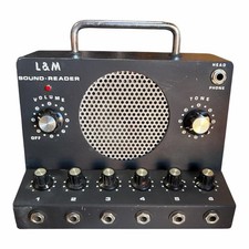 Rare Vintage L&M Sound-Reader 010 Input 6 Audio Monitor Film Editorial Equipment picture