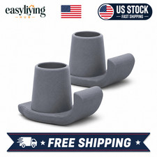 Walker Ski Glides, 2 Pack Durable Glides for Folding 2 Pack, Gray  picture