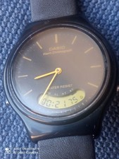 RARE VINTAGE CASIO AQ-41 MODULE 746 ANADIGITAL MALAYSIA WATCH picture