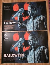 Paul Mann HALLOWEEN Screenprint Poster Set 48/70 Matching Numbers Baker Prints picture