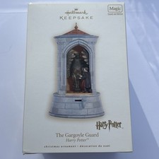 The Gargoyle Guard 2008 Hallmark Harry Potter Sound Motion Ornament New picture