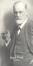 SIGMUND FREUD MUSEUM BERGASSE 19 WIEN Vienna Psychologist House LEAFLET POSTER picture
